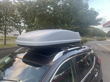 Halfords 420L Roof Box - Grey 