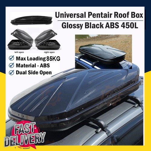 Super capacity car roof box - roof, in